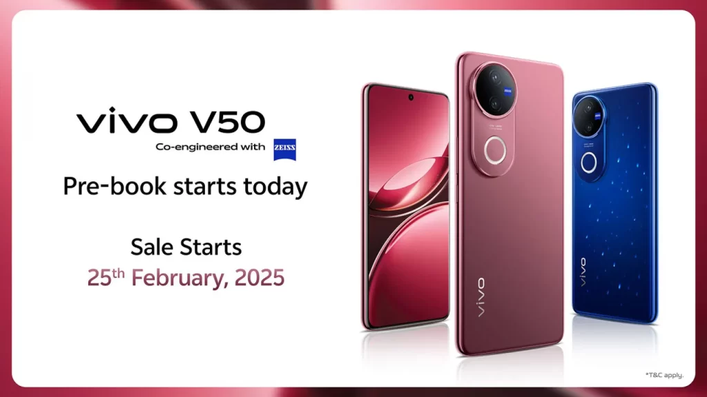 Stunning Design, Superior Photography, and Power-Packed Performance – vivo Unveils V50 Starting INR 34,999